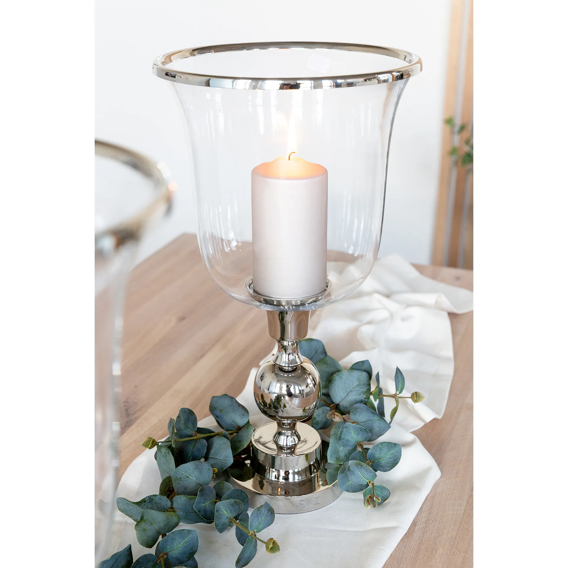 SAMANTA Windlicht Glas