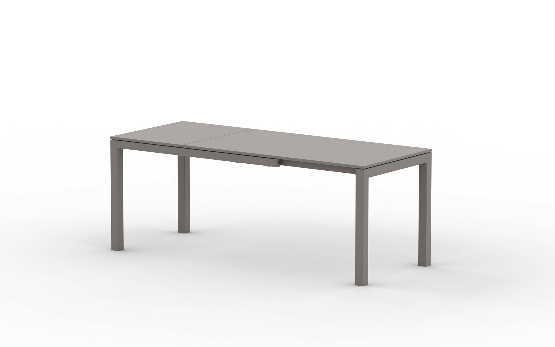 Extia Garten Esstisch ausziehbar Schlamm 140/200x80 cm Extia Garten Esstisch ausziehbar Schlamm 140/200x80 cm