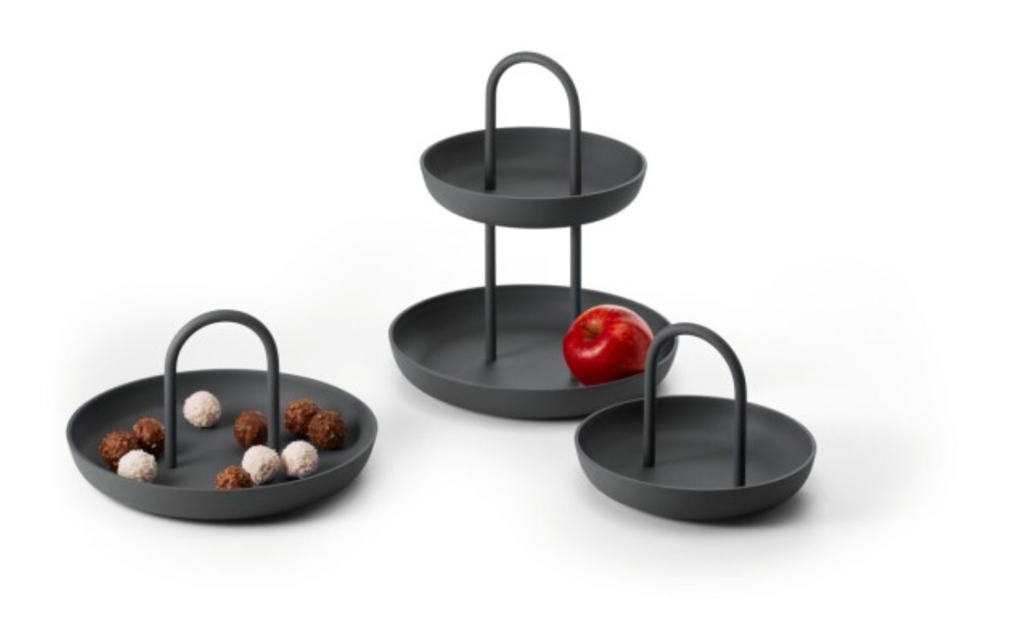 Piatto Schale mit Henkel Ø 20 cm, Höhe 13 cm Piatto Etagere