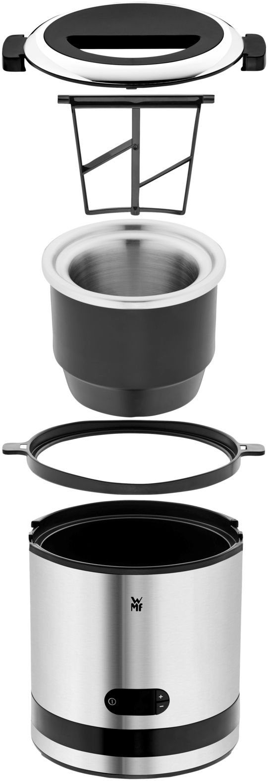 KÜCHENminis Eismaschine 3-in-1 mit 300 ml Gefrierbehälter & LC-Display