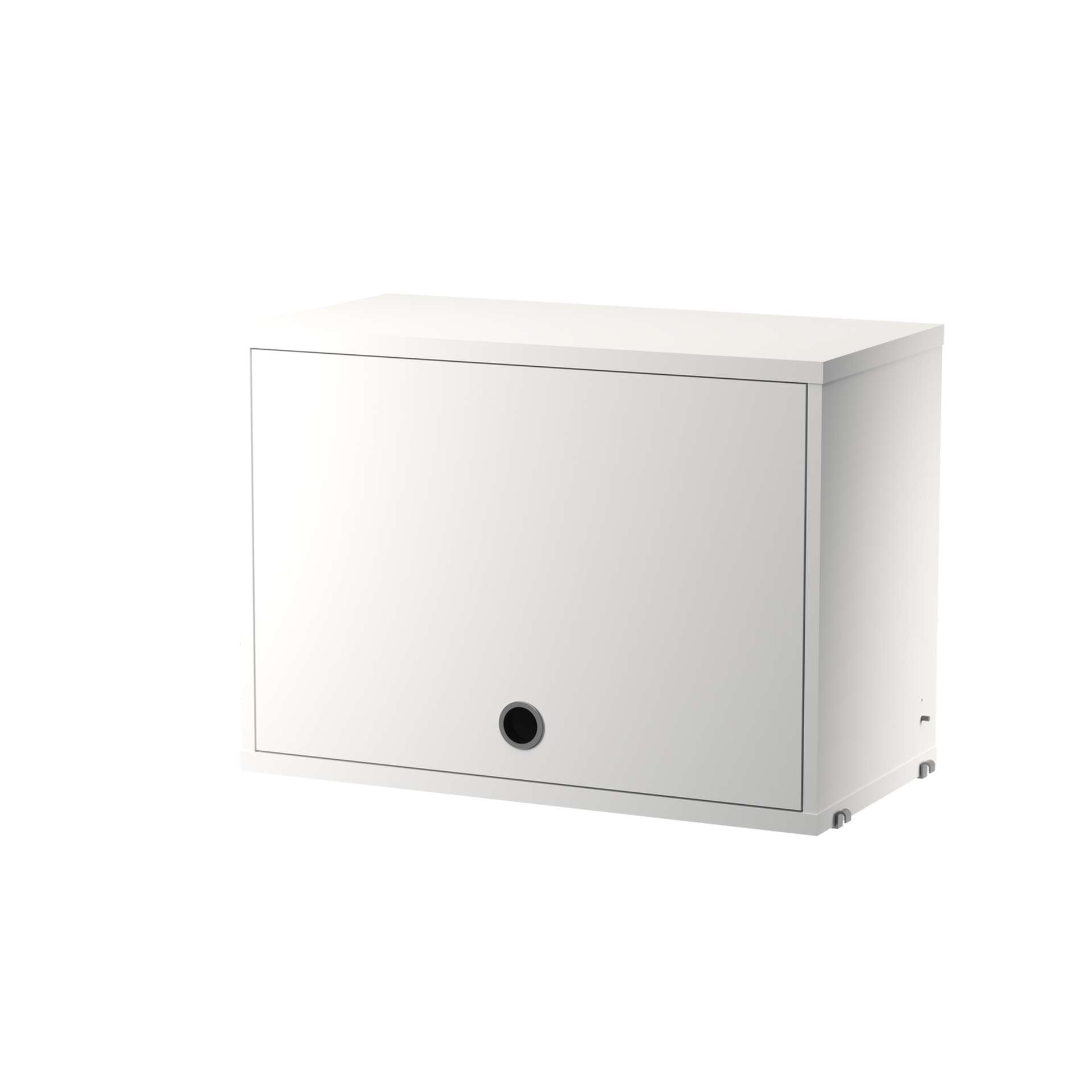 String System Hängeschrank mit Klapptür 58/42/30 Weiß