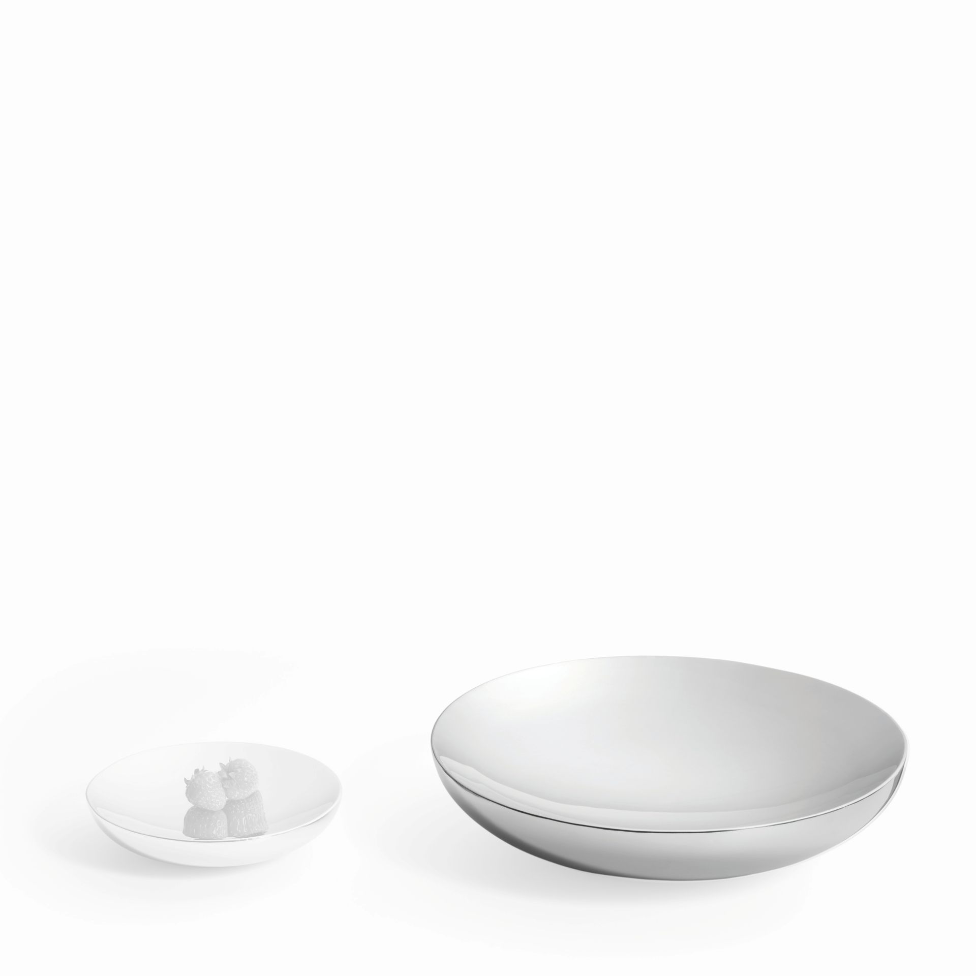 UNO hochglanzpolierte Schale - doppelwandiger Edelstahl mit Kühleffekt, Größe L UNO hochglanzpolierte Schale - doppelwandiger Edelstahl mit Kühleffekt, Größe L