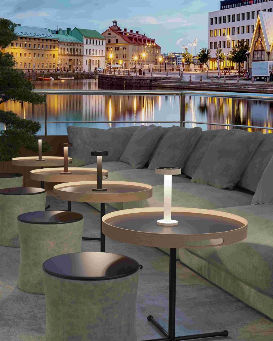 BORO dimmbare Akkuleuchte - mit leistungsstarkem Akku BORO dimmbare Akkuleuchte - mit leistungsstarkem Akku space grau