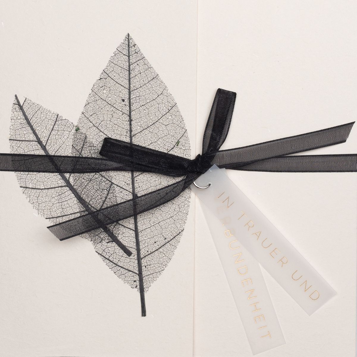 Trauerkarte In Trauer und Verbundenheit Trauerkarte In Trauer und Verbundenheit