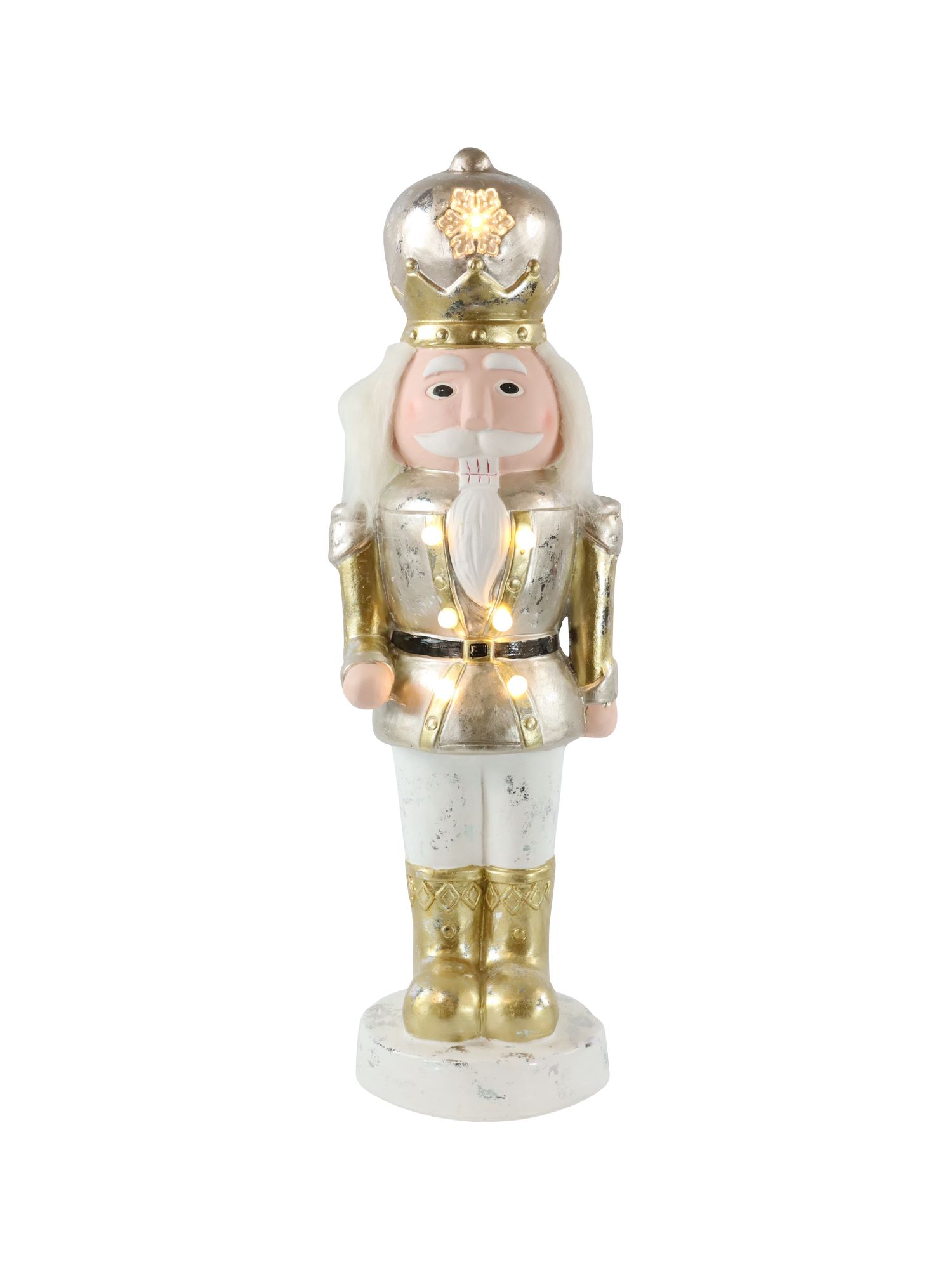 Nussknacker Gold – Festliche Figur aus Magnesia & Keramik im luxuriösen Design Nussknacker Gold – Festliche Figur aus Magnesia & Keramik im luxuriösen Design