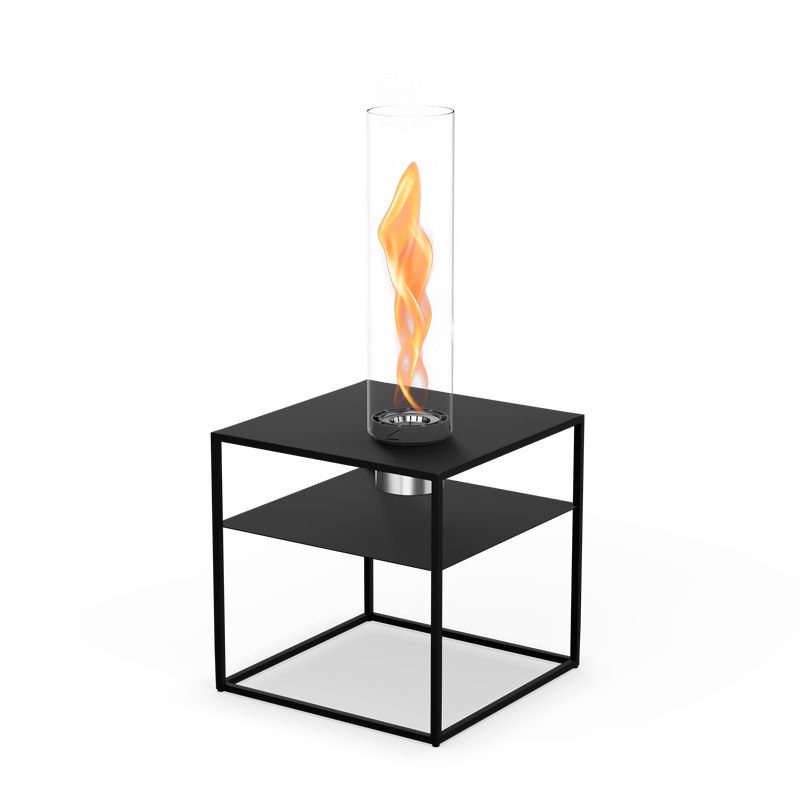 Fire Frame Lounge-Tisch mit Spin air 1200 Einbau Fire Frame Lounge-Tisch mit Spin air 1200 Einbau