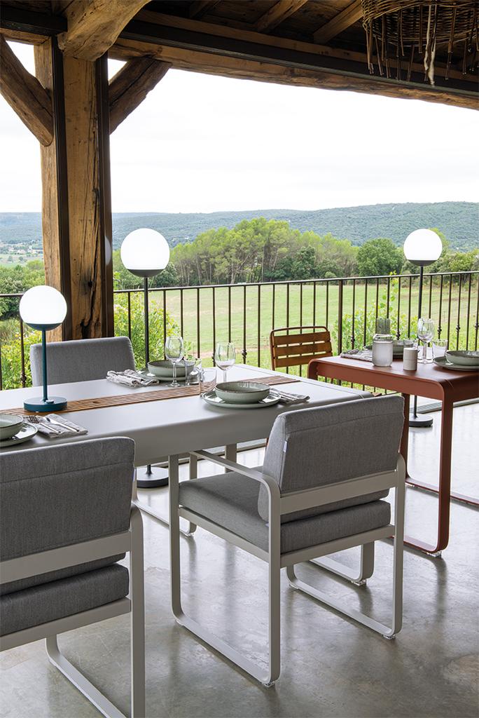 Bellevie Sessel Outdoor latte beige B8 Taupegrau