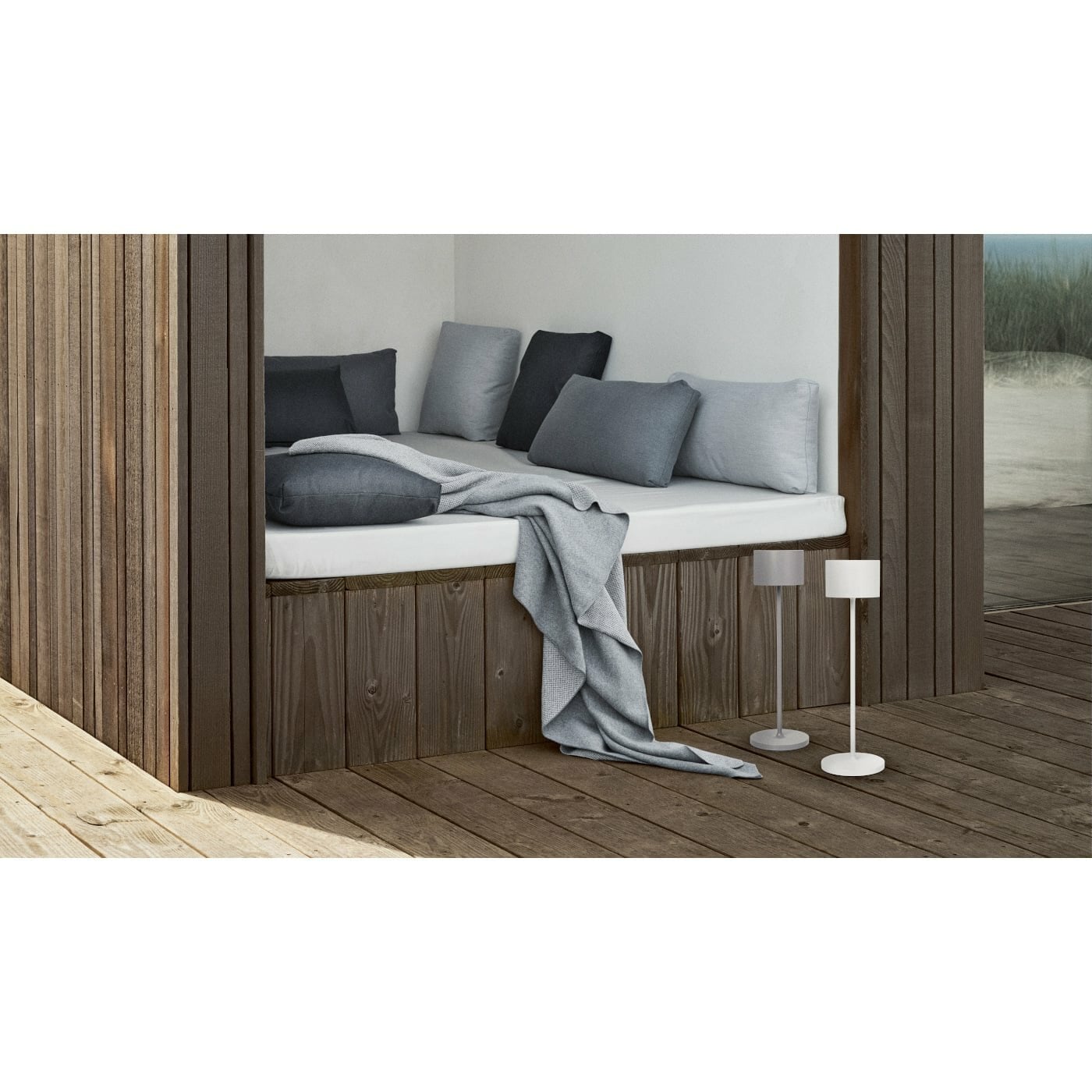 Kabellose LED-Leuchte FAROL Burned Metal