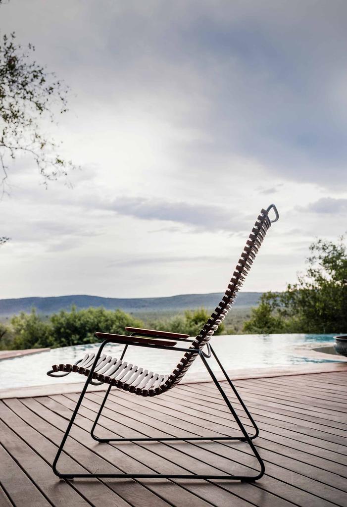 Outdoor Lounge Stuhl Click Zitronengelb Outdoor Lounge Stuhl Click Zitronengelb