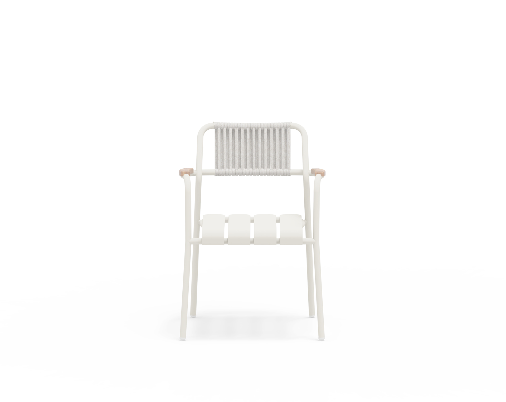 Verdea Rope schicker Outdoorstuhl mit Armlehne Ivory / Perlweiß Verdea Rope schicker Outdoorstuhl mit Armlehne Ivory / Perlweiß