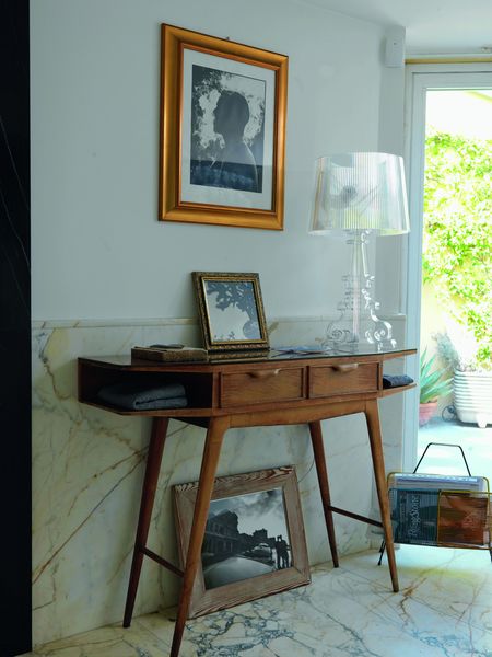 Bourgie Tischleuchte glänzend – Barock Design Glasklar
