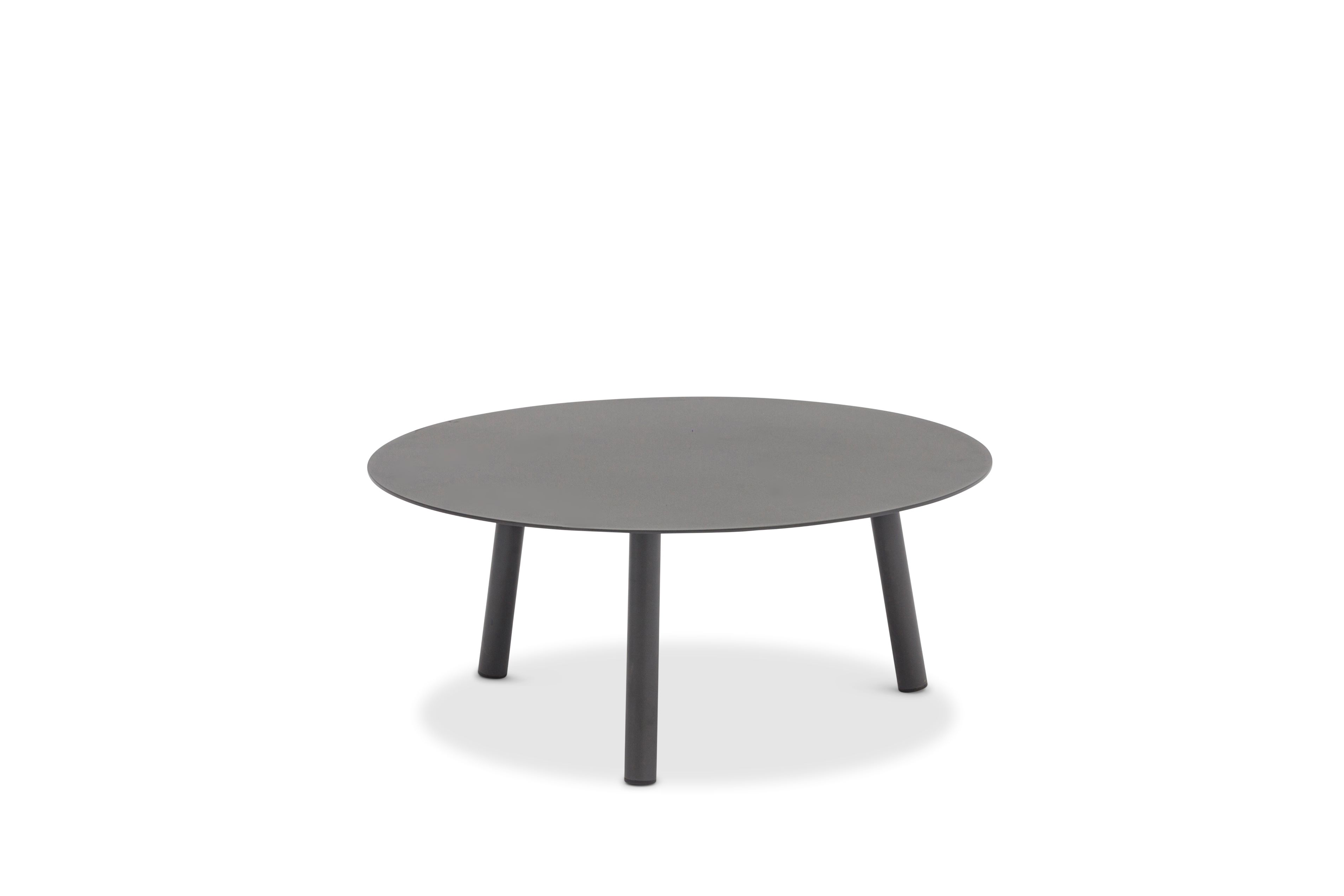 Harbour niedriger Bestelltisch Outdoor Kohle, H 34 cm, Ø 80 cm Harbour niedriger Bestelltisch Outdoor Kohle, H 34 cm, Ø 80 cm