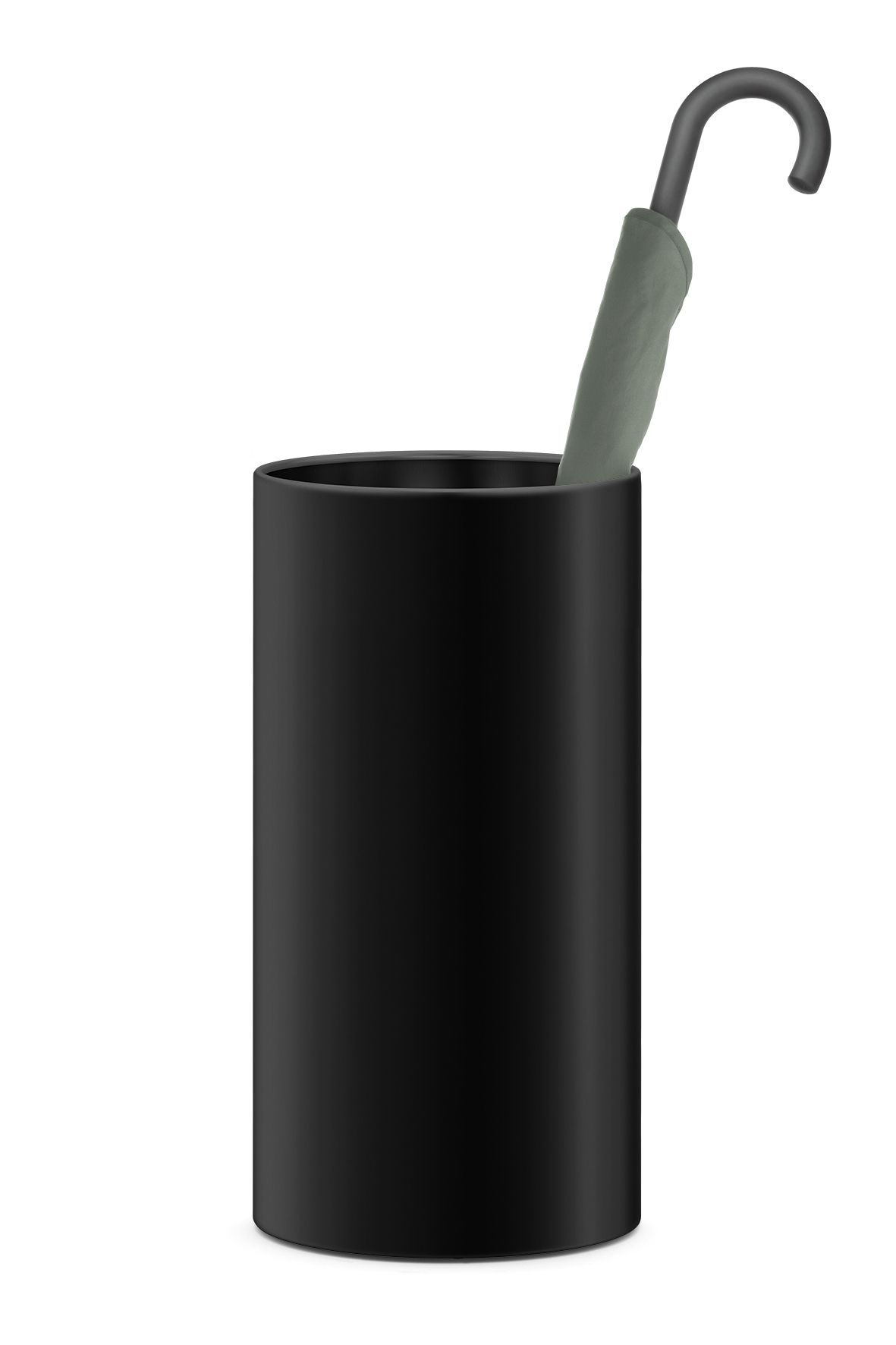 Civos runder Schirmständer in schwarz Civos runder Schirmständer in schwarz