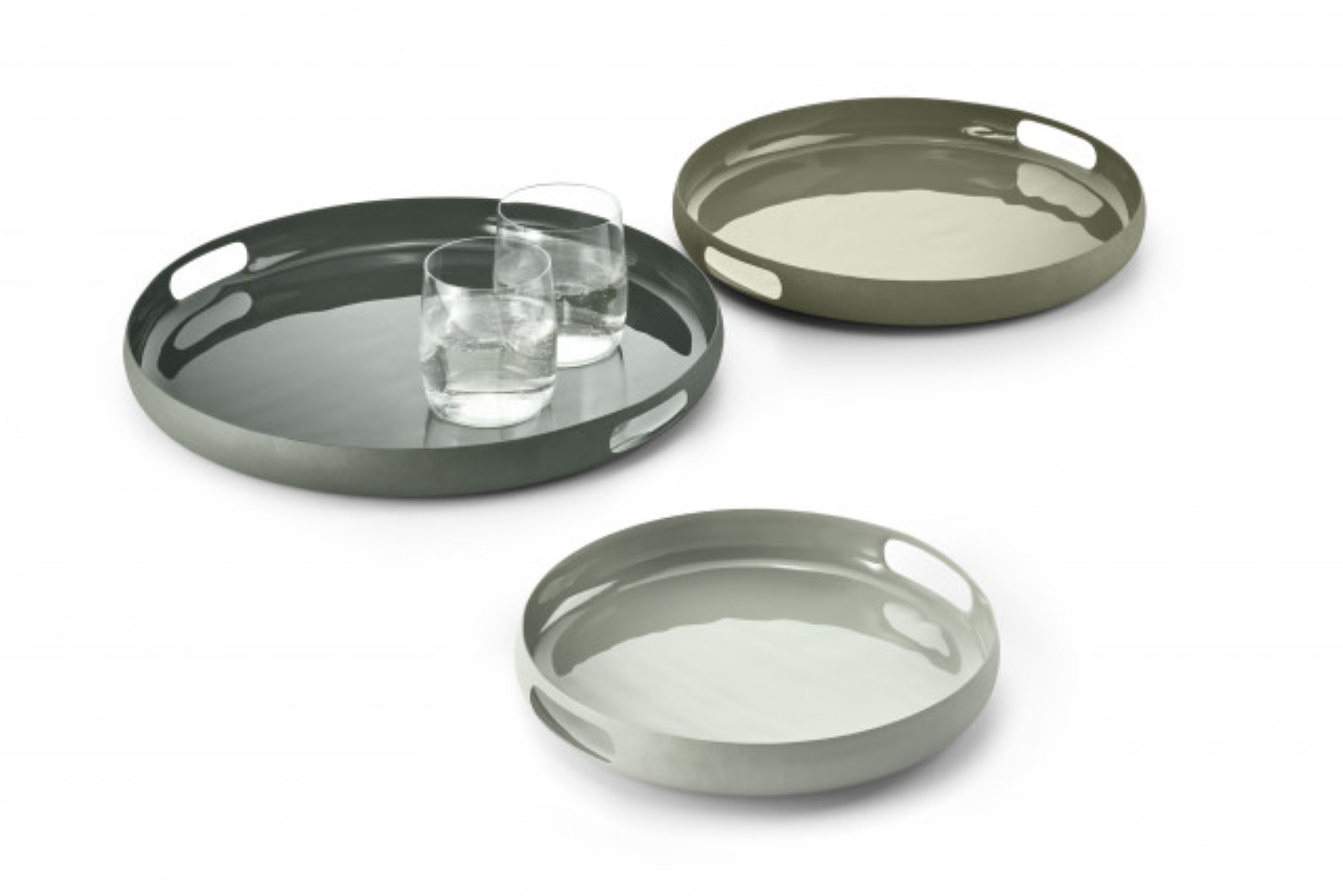 COPENHAGEN Tablett Set 3tlg