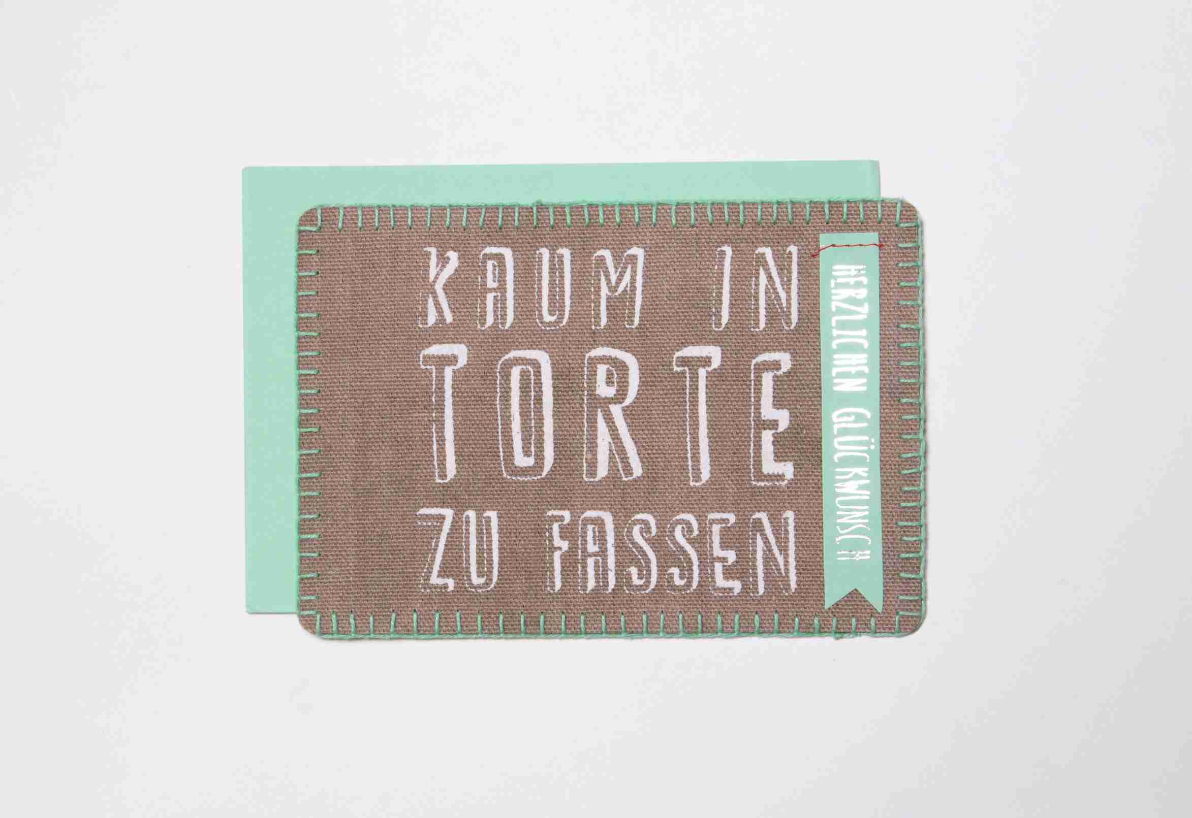 Stoffpost - Kaum in Torte zu fassen Stoffpost - Kaum in Torte zu fassen
