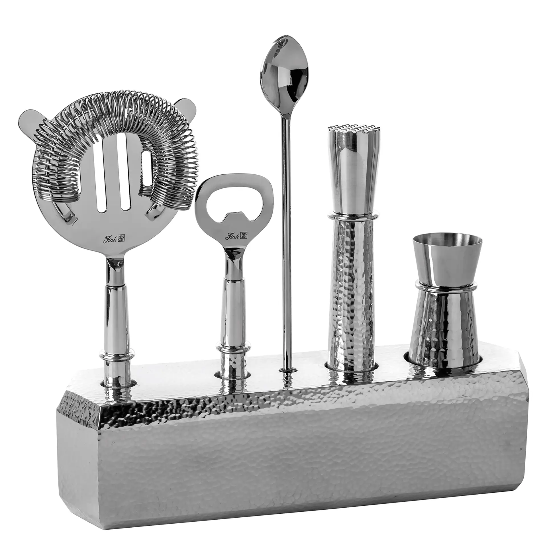NASSAU Barzubehör Set Edelstahl