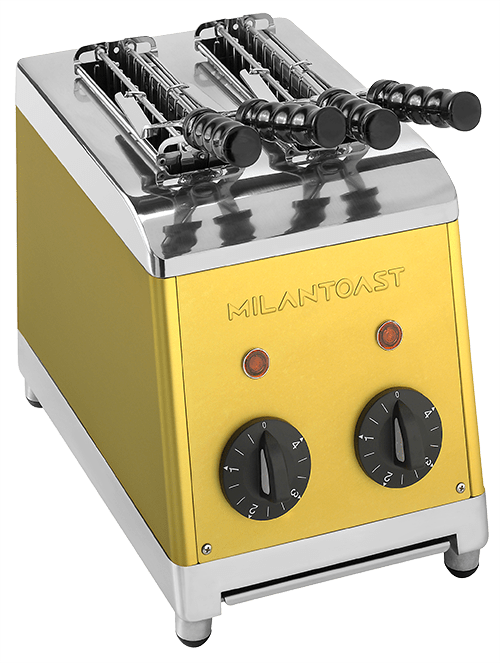 Sandwichtoaster mit Zangen Gold Sandwichtoaster mit Zangen Gold