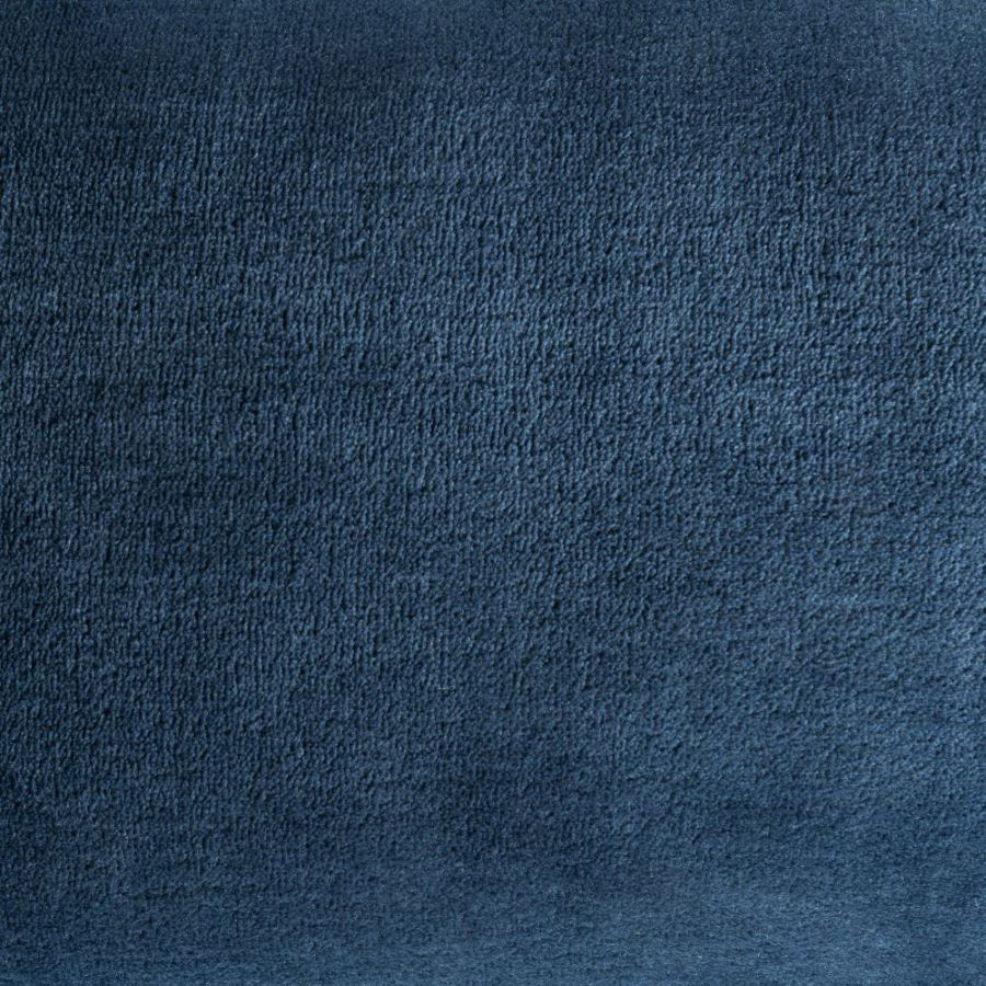 Weiches und flauschiges Fleecekissen Blau
