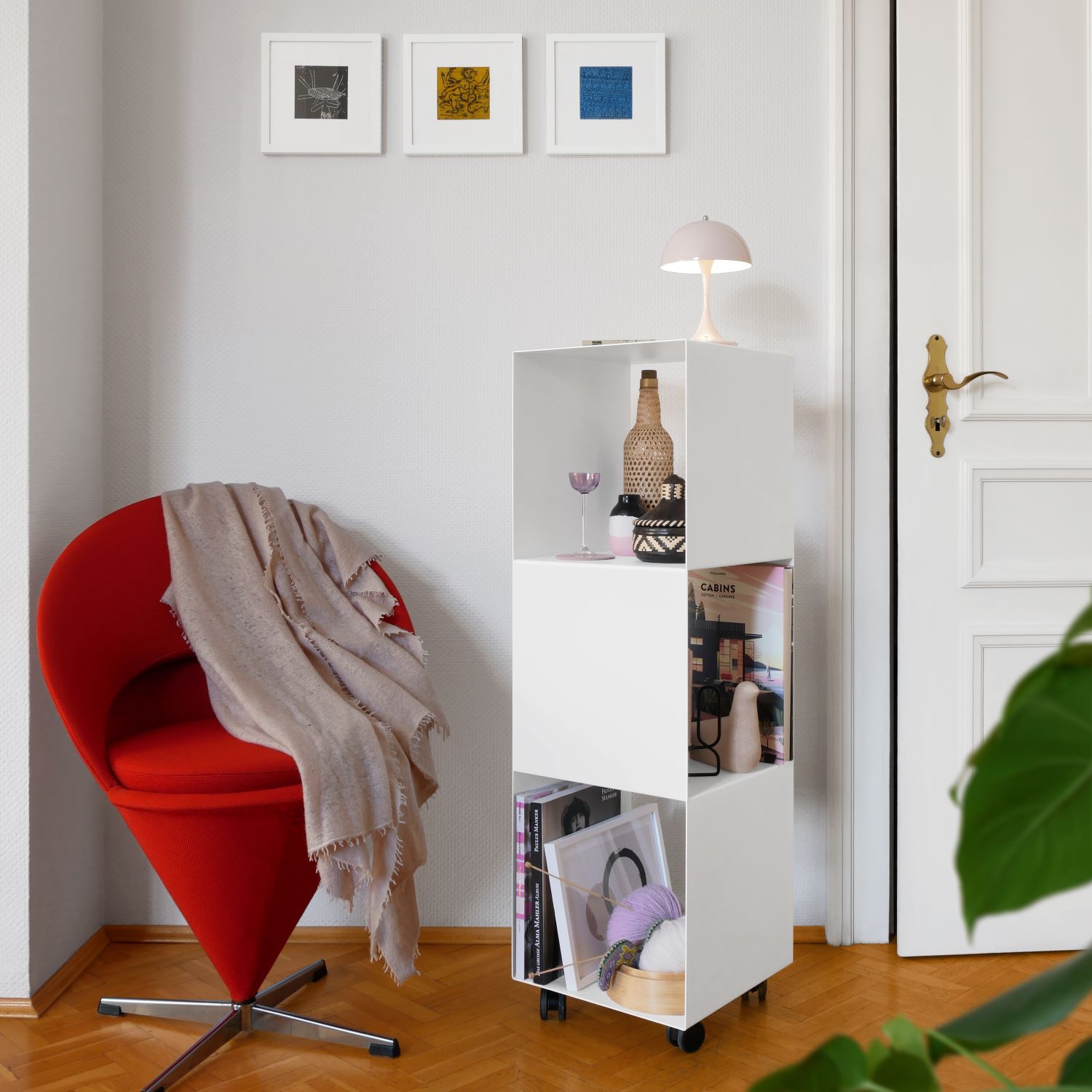 2side offener Rolltainer - für zwölf breite Aktenorder