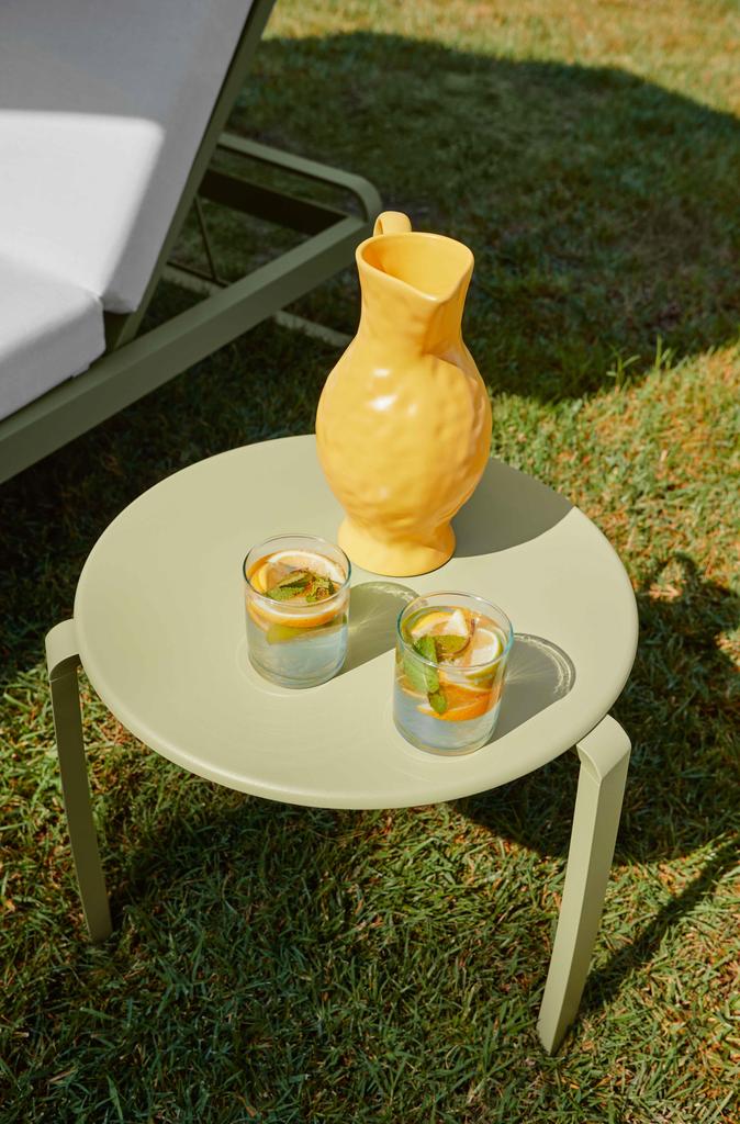 Alizé Beistelltisch Ø48 cm Latte Beige