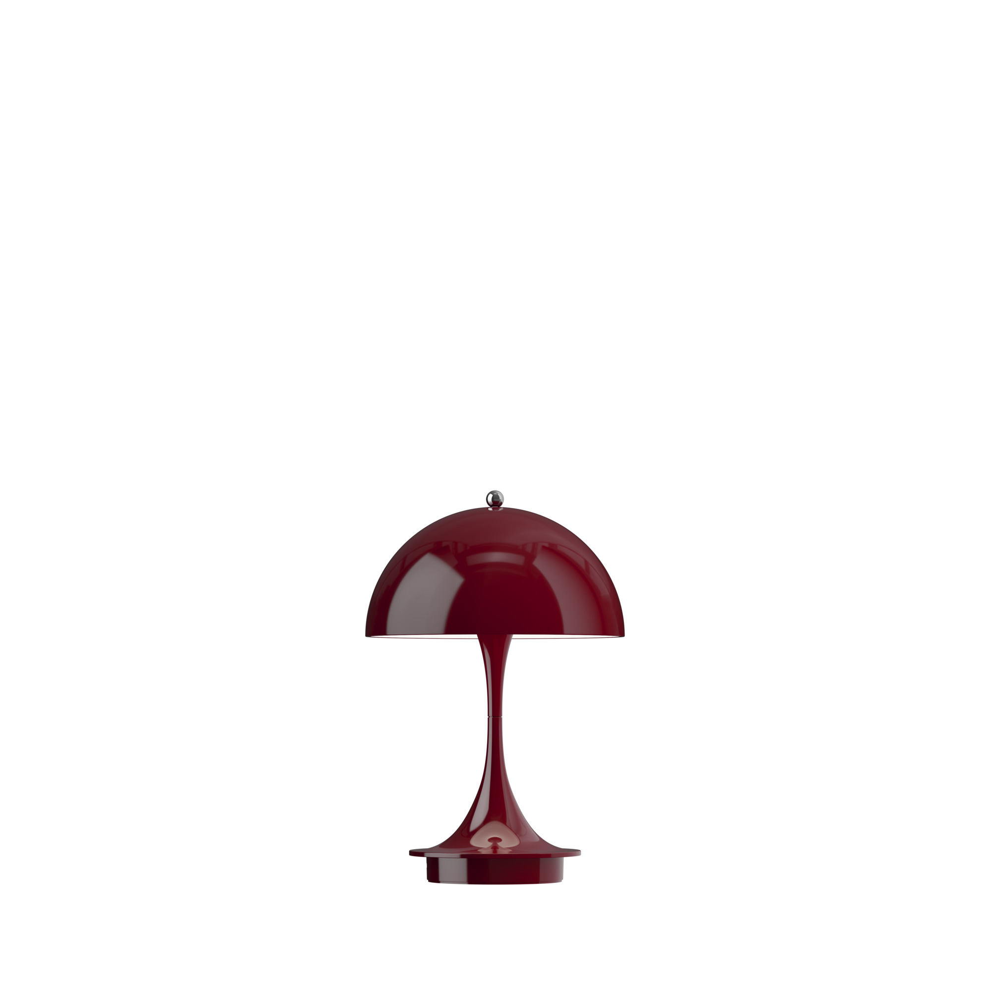 Panthella 160 tragbare Tischleuchte Opak Burgundy Panthella 160 tragbare Tischleuchte Opak Burgundy