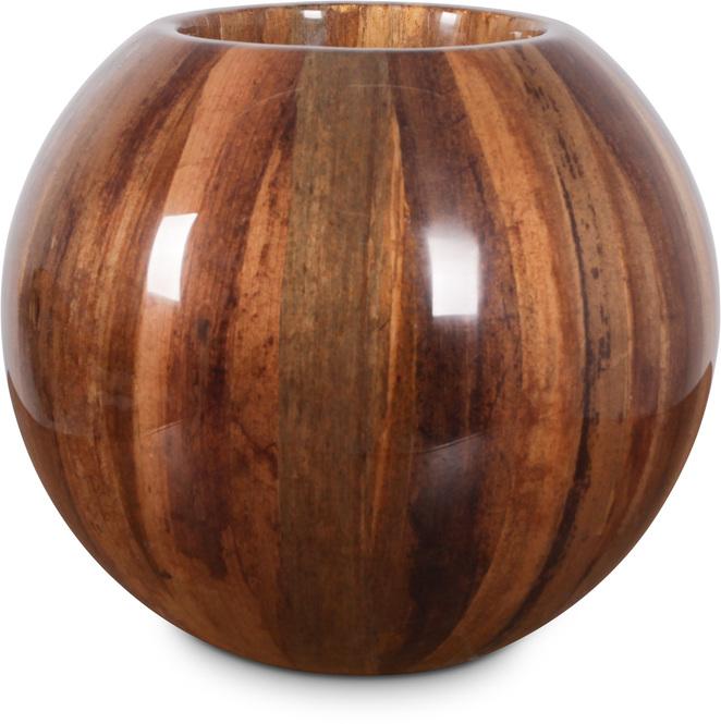 Natura Bodengefäß aus Holz Ø 30 cm, Höhe 30 cm Natura Bodengefäß aus Holz Ø 30 cm, Höhe 30 cm