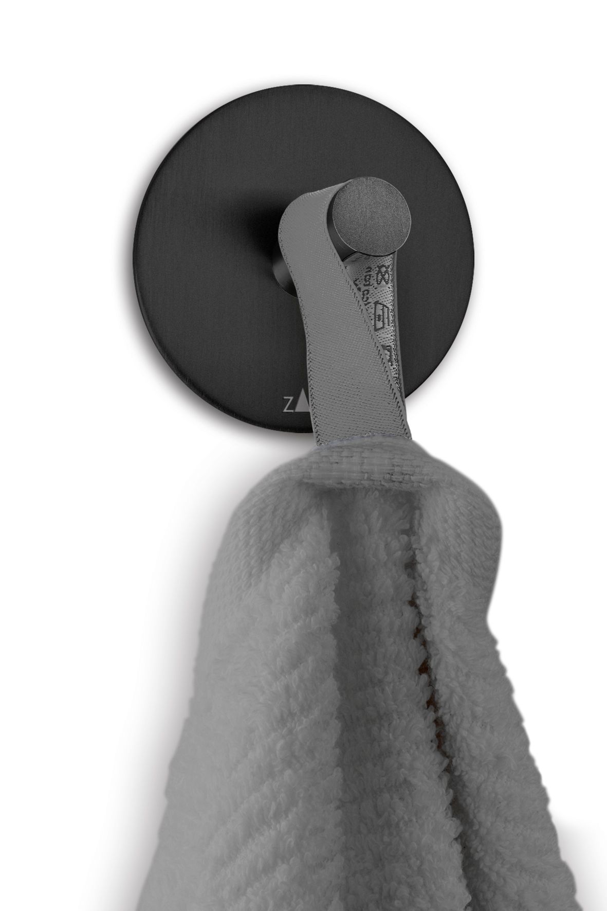 Peco runder Handtuchhaken ø 5,5 cm in schwarz Peco runder Handtuchhaken ø 5,5 cm in schwarz