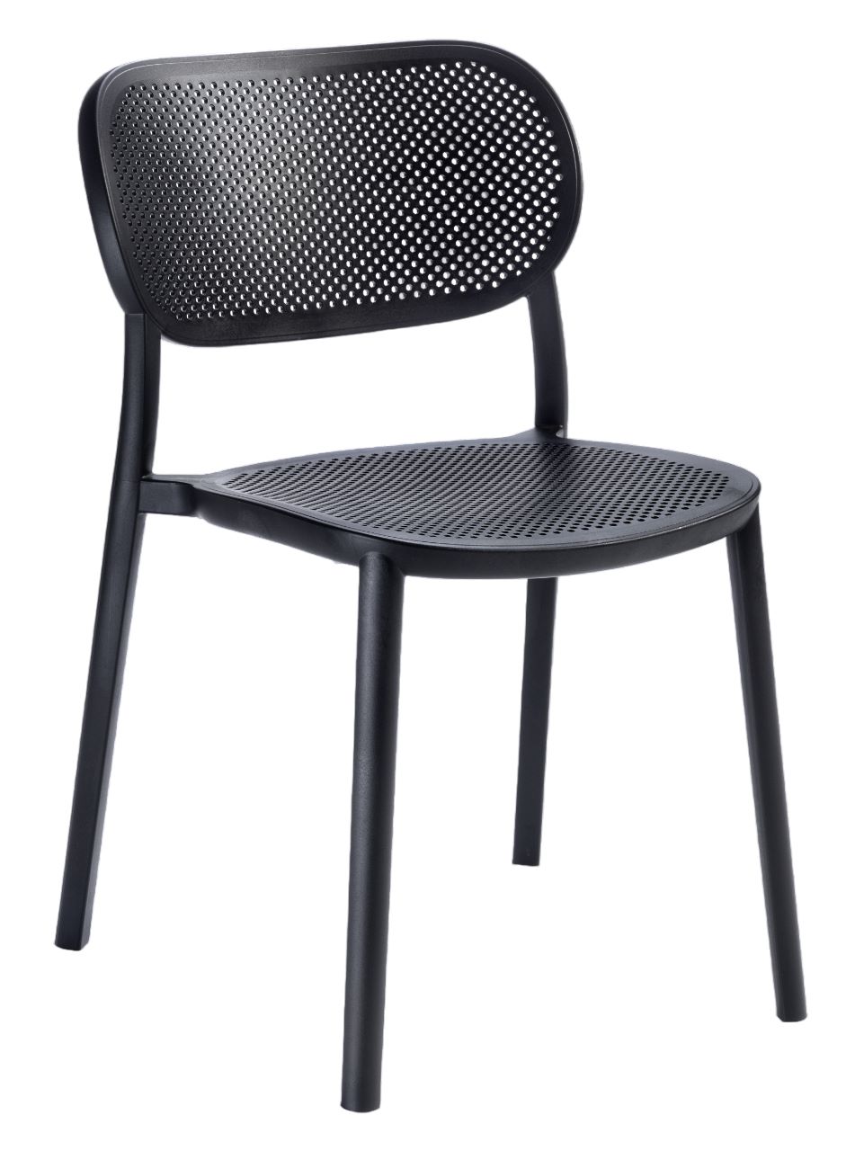 Outdoor Stapelstuhl Nuta - robust Outdoor Stapelstuhl Nuta - robust schwarz