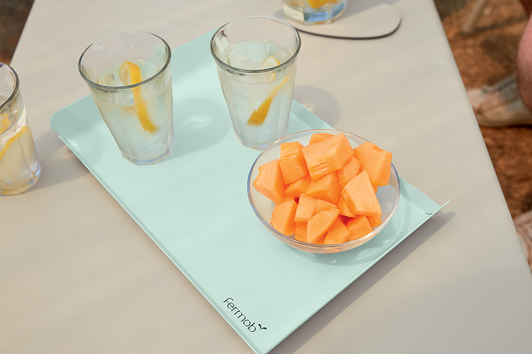 Tablett Alto 36 x 23 cm Capucine Tablett Alto 36 x 23 cm Kandierte Orange