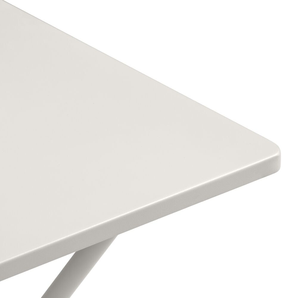Faltbarer Gartentisch Balcony aus Stahl Beige Seigle Faltbarer Gartentisch Balcony aus Stahl Beige Seigle