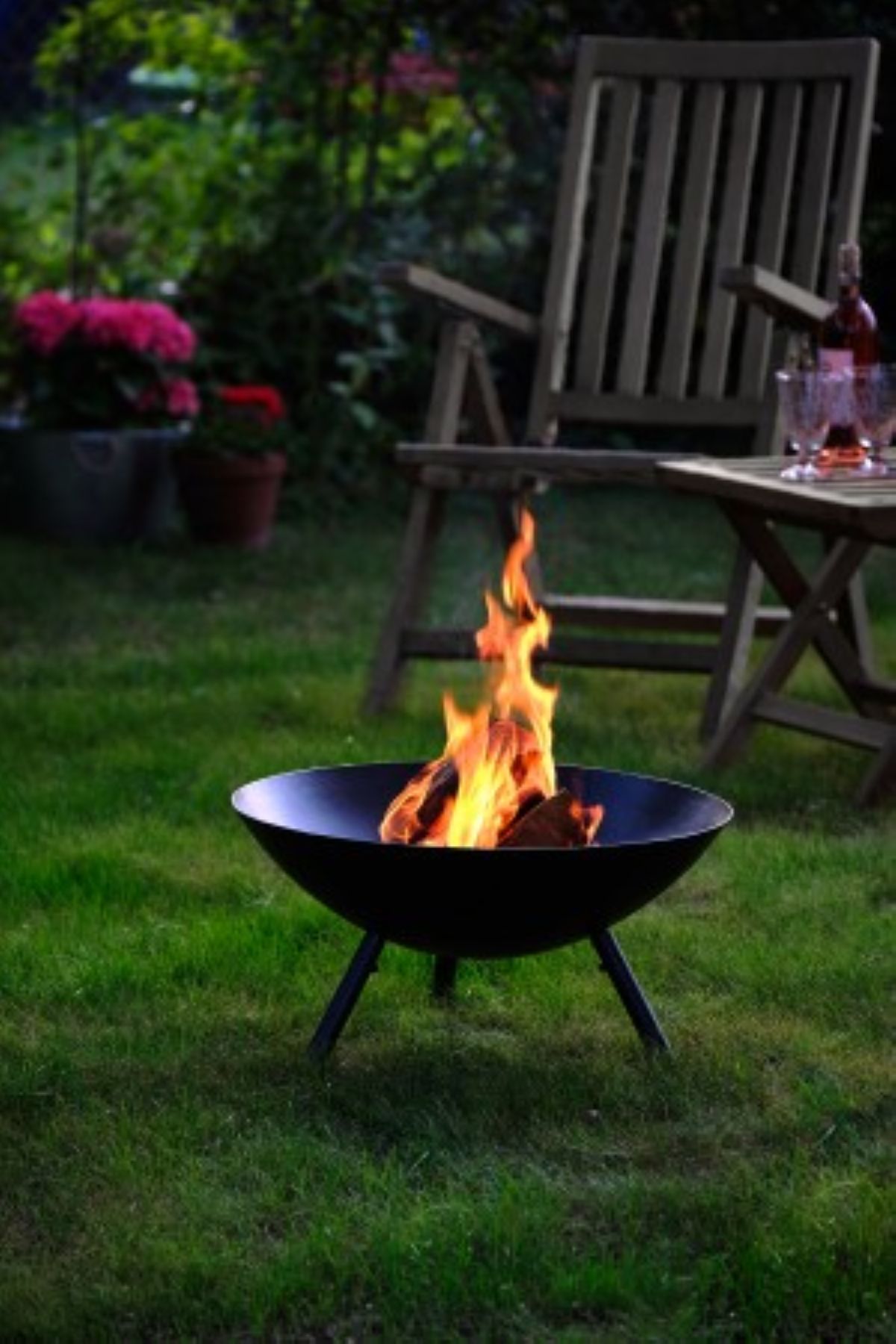 Flames Feuerschale Ø 40 cm, Höhe 29 cm
