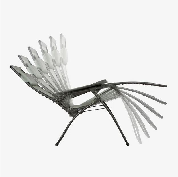lafuma-relaxliege-bayanne-stellpositionen Sparset Outdoor Relaxliege BAYANNE Jade / Gestell Titane + Kissen