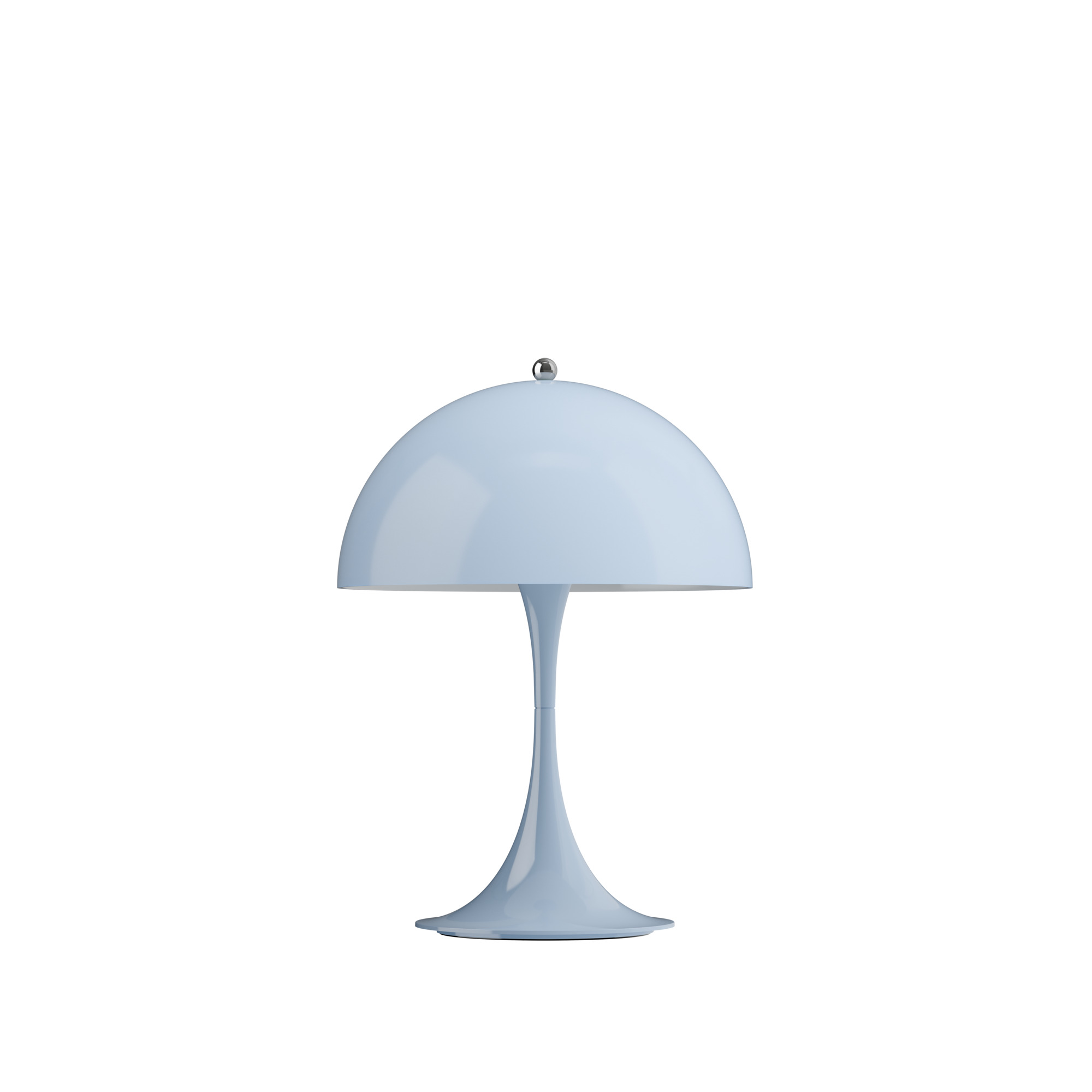 Panthella 250 tragbare Tischleuchte Opal Pale Blue