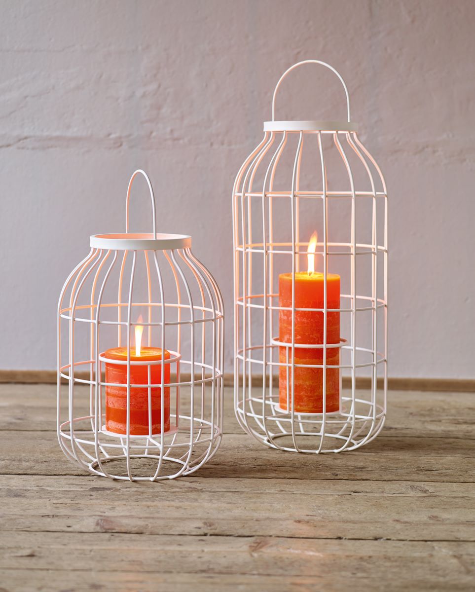 Laterne aus Aluminium mit Glaseinsatz Laterne aus Aluminium mit Glaseinsatz