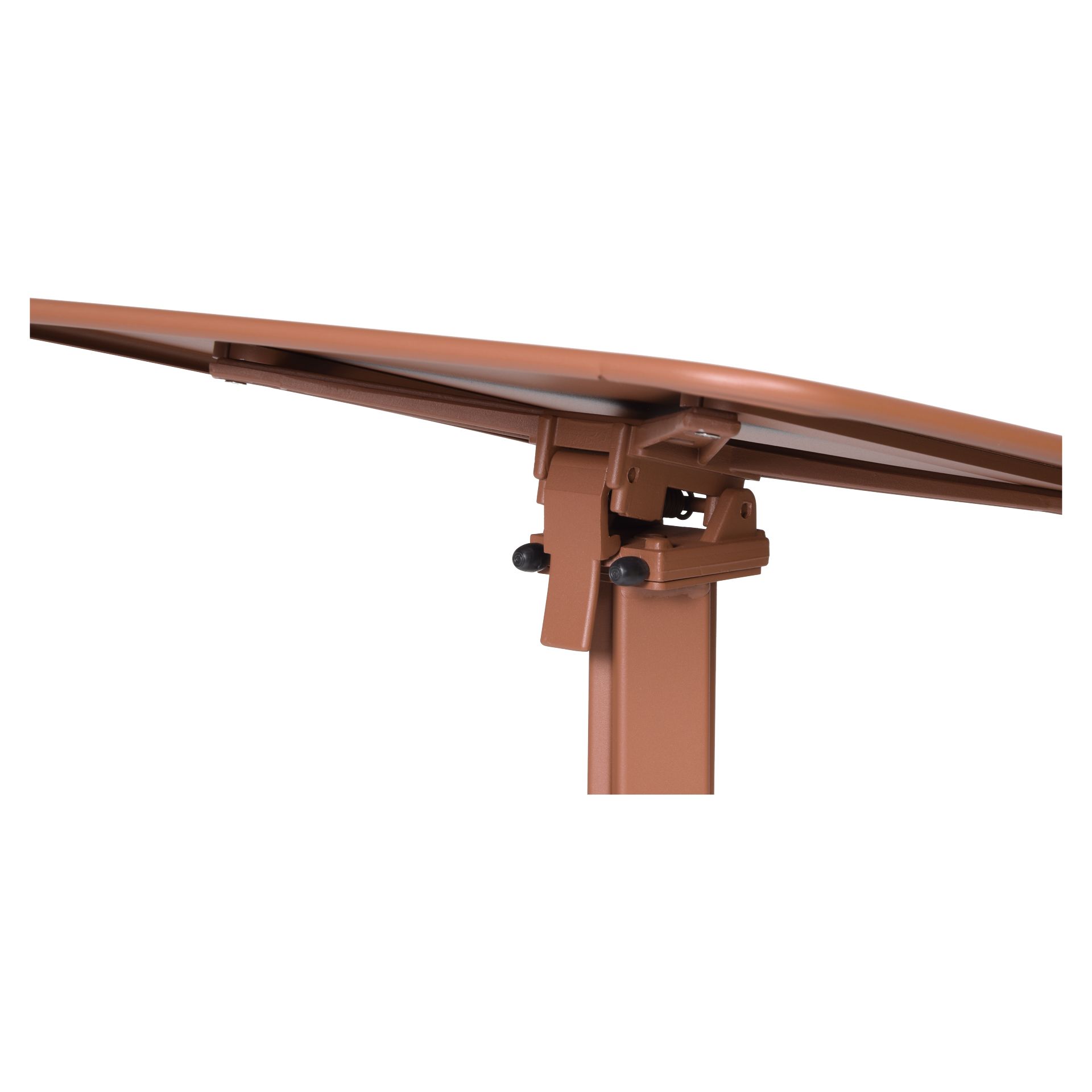 REST’O Klapptisch Outdoor Lehmgrau Ø 60 cm REST’O Klapptisch Outdoor Latte Beige 57 x 57 cm