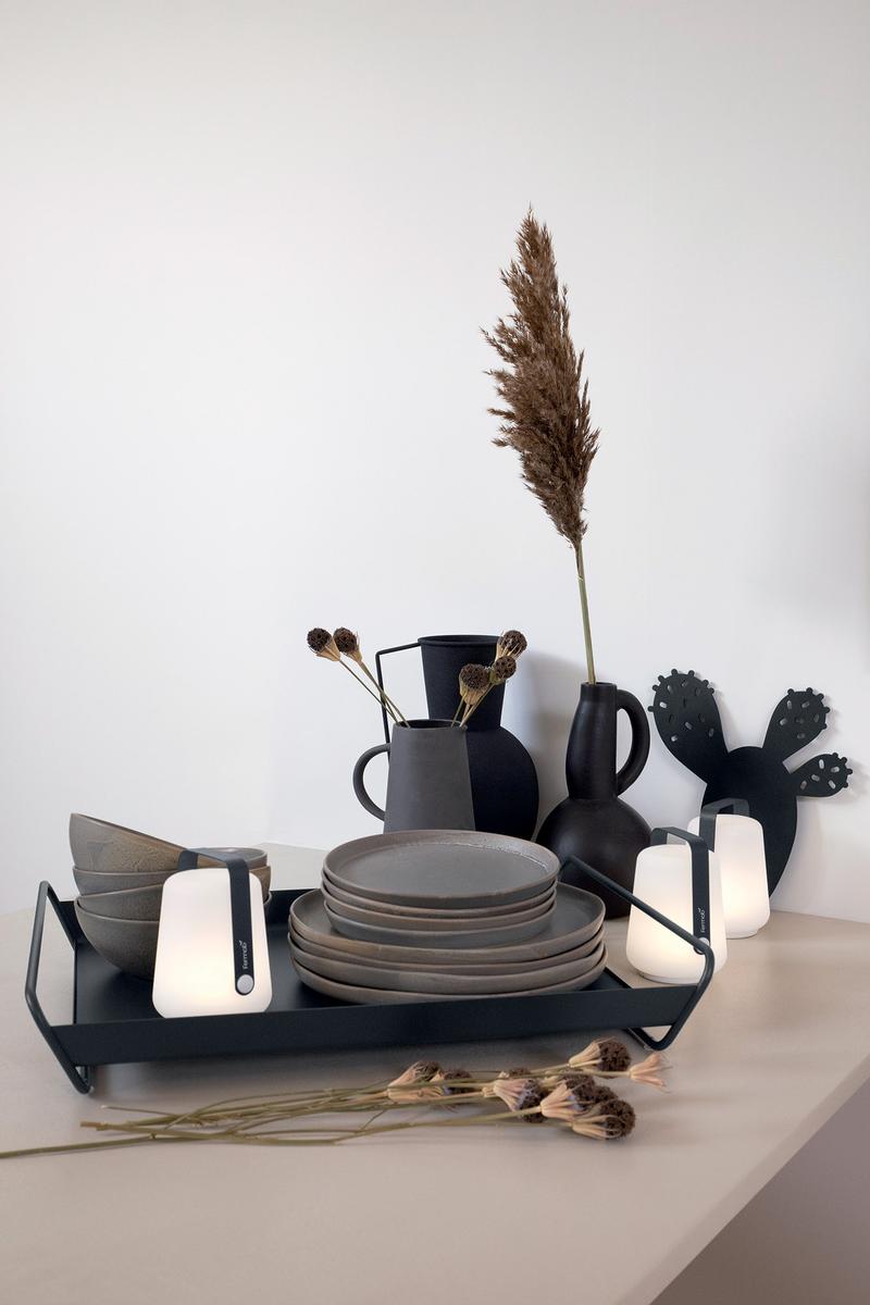 BALAD_ALTO_CARBONE_ENVIE_D'AILLEURS_REGLISSE_KONG_ALBUM2022_SARAH_BALHADERE Balad Led Outdoor Leuchte H 12cm 3erSet Bambus