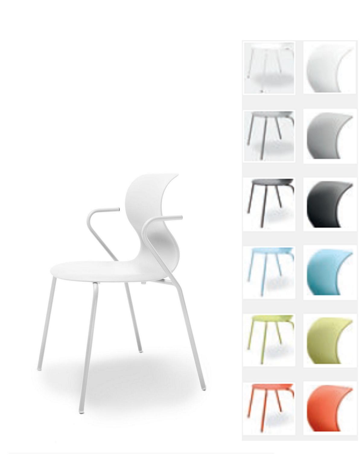 Pro 6 Stapelstuhl mit Armlehne Pro 6 Stapelstuhl mit Armlehne