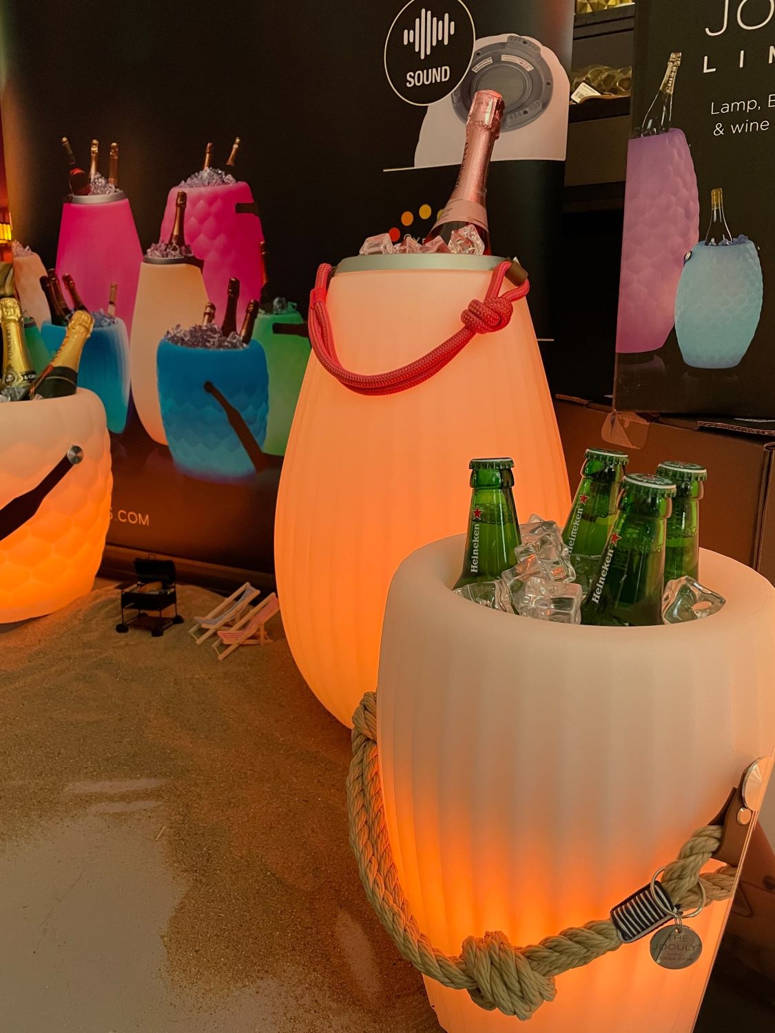 The Joouly Bowl M Weinkühler mit Bluetooth