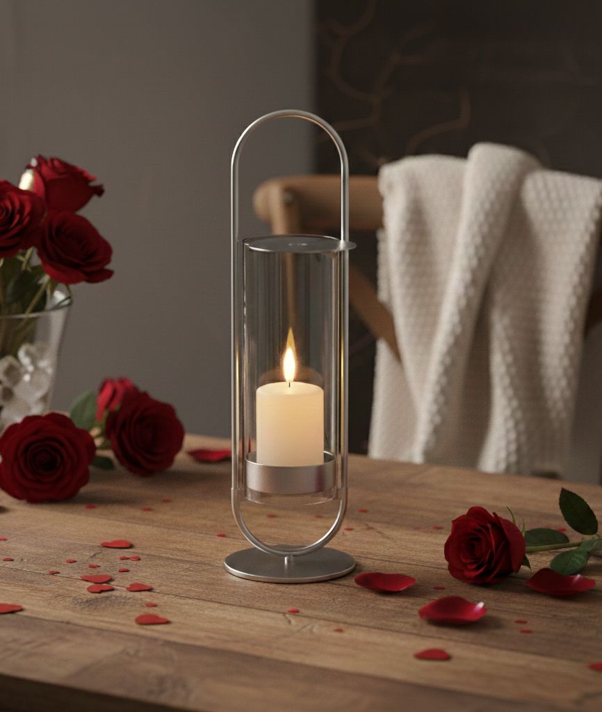 Oval Candle Kerzenhalter 35 cm Oval Candle Kerzenhalter 35 cm