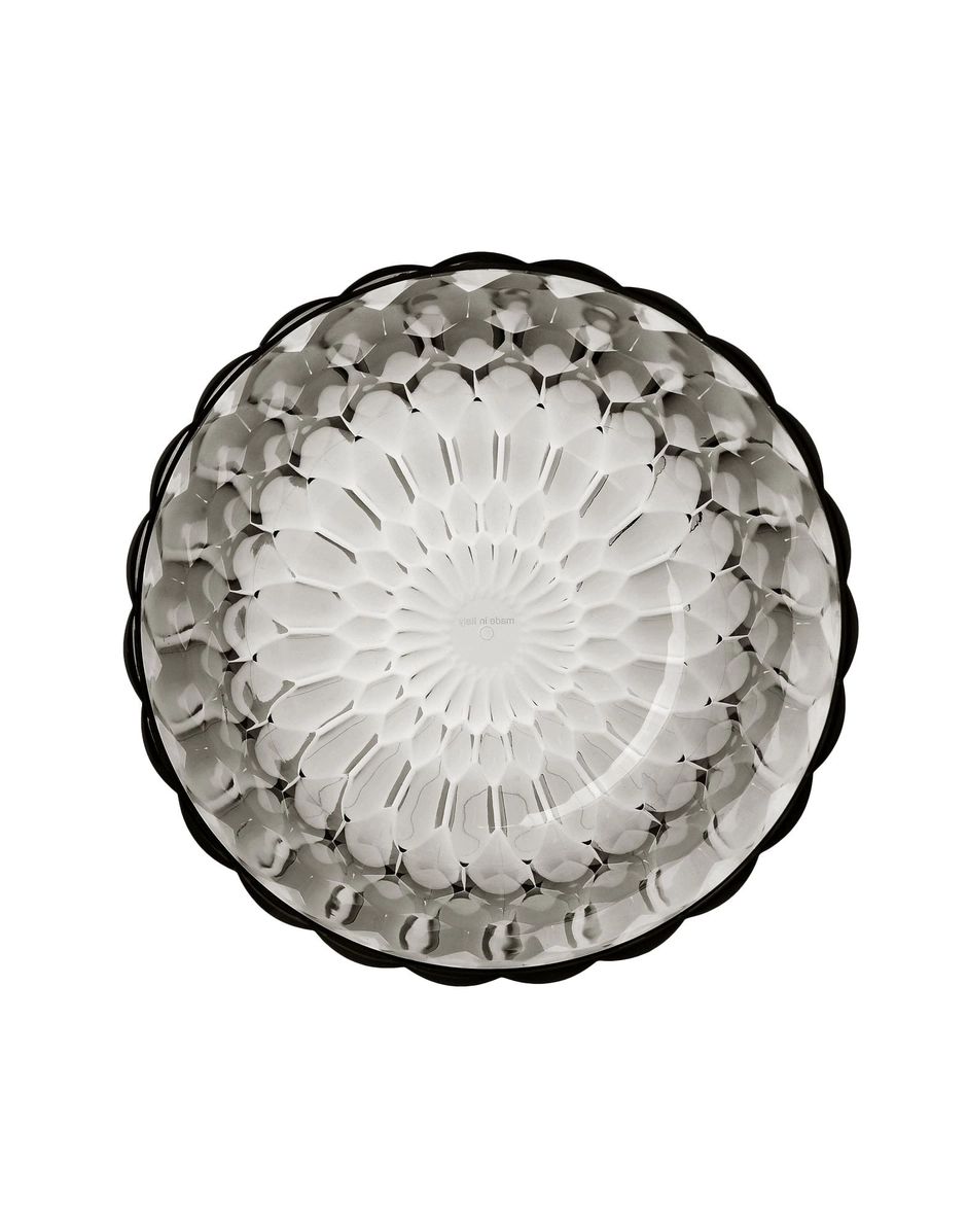 Jelly Vase geräuchert – Dekovase mit strukturierter Oberfläche Jelly Vase geräuchert – Dekovase mit strukturierter Oberfläche