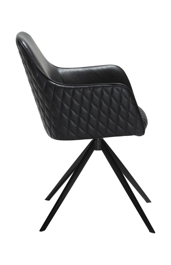 Max Stuhl Kunstleder schwarz Max Stuhl Kunstleder schwarz