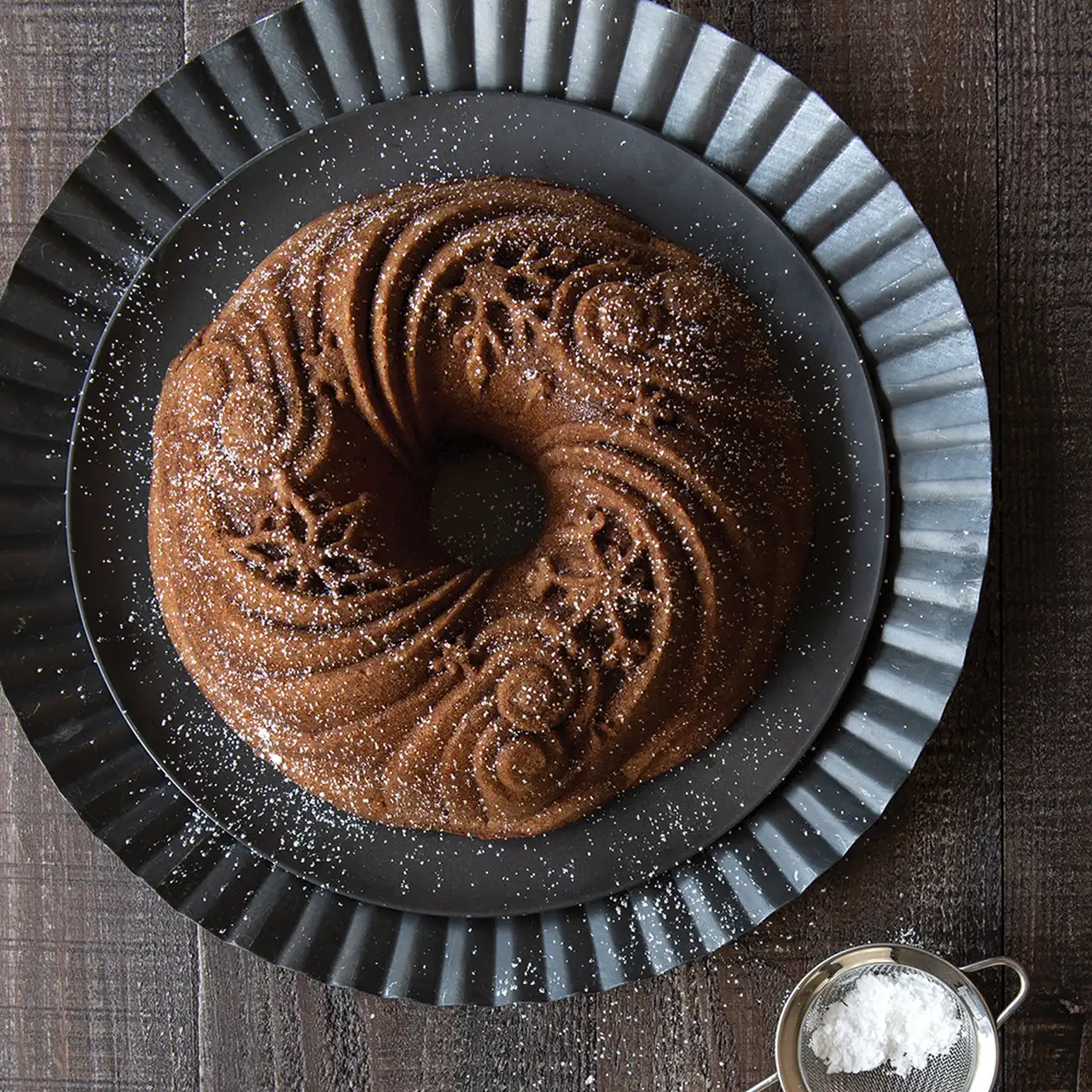 Backform Let It Snow Bundt® Pan - Wintermotiv