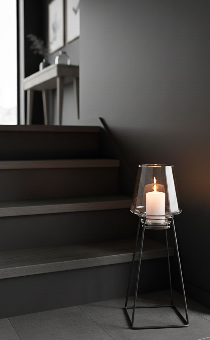 Cascia Standwindlicht aus robustem Eisen – dekoratives Windlicht für Zuhause