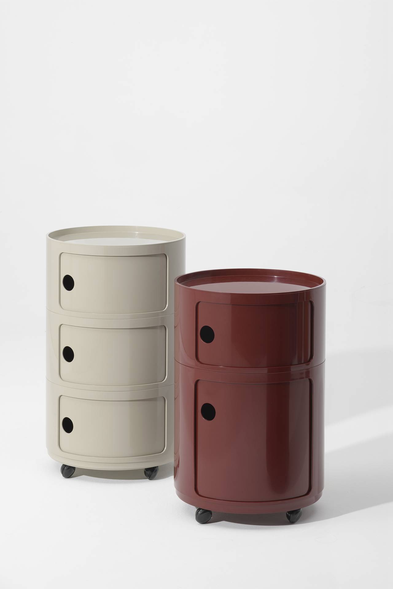 Componibili New Big Container Weiß Ohne Rollen 2 Elemente