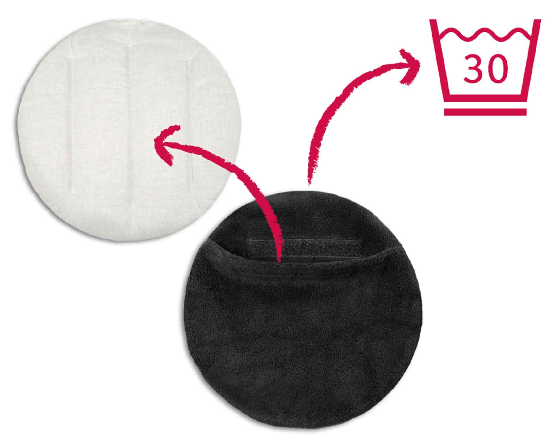 Wärmekissen | Der Fuchs Luca Mitternacht