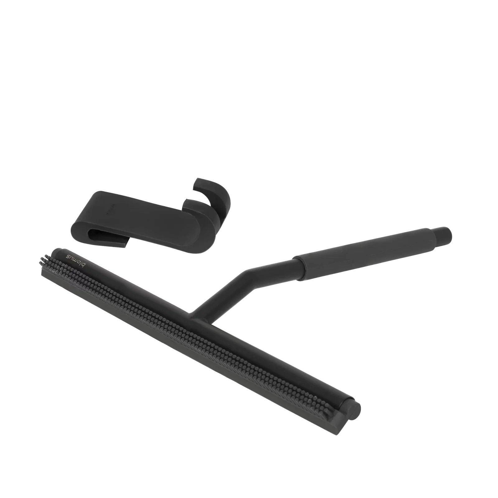 Modo Duschwischer schwarz - mit Wandhalterung aus Stahl 1.jpg Modo Duschwischer schwarz - mit Wandhalterung aus Stahl