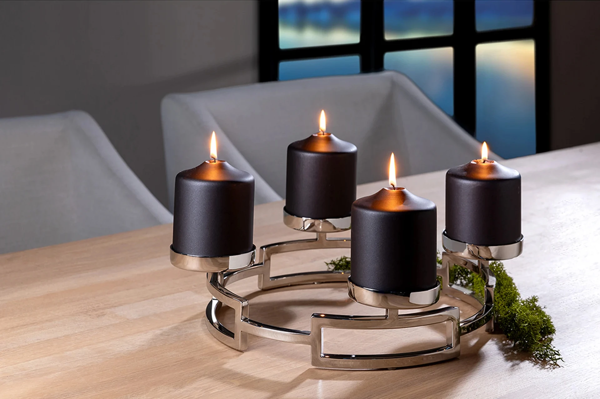 HOMMAGE Adventskranz edel Ø 40 cm