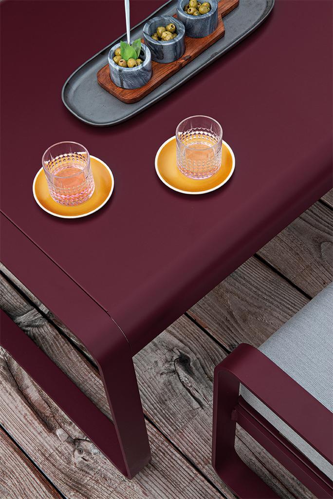 Bellevie niedriger Lounge-Tisch 103 x 75cm latte beige Bellevie niedriger Lounge-Tisch 103 x 75cm latte beige