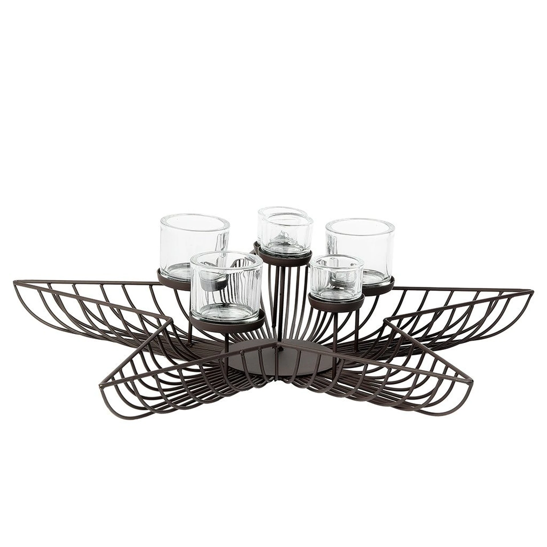 wmg-filigraner-schalenleuchter-pino-740817.webp Filigraner Schalenleuchter aus Metall PINO 6-flammig Höhe 20 cm Ø 60 cm