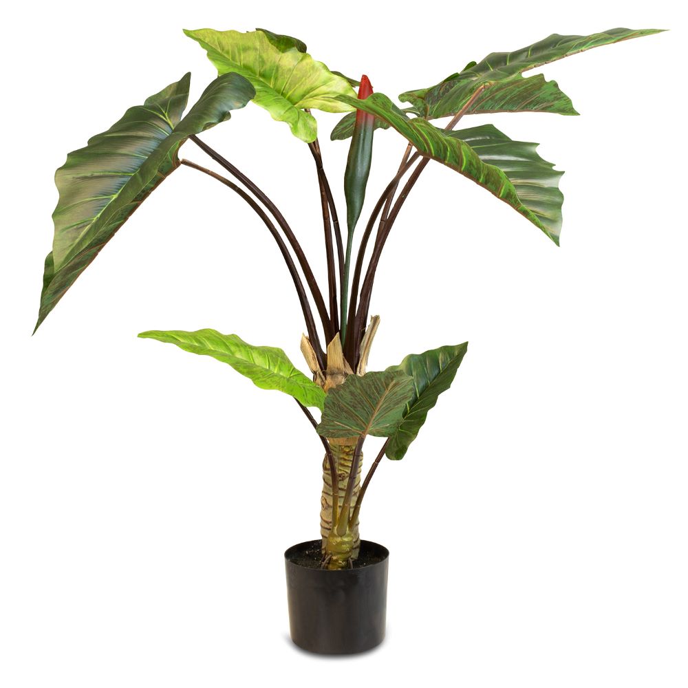 Regenbogen Alocasia Kunstpflanze Regenbogen Alocasia Kunstpflanze